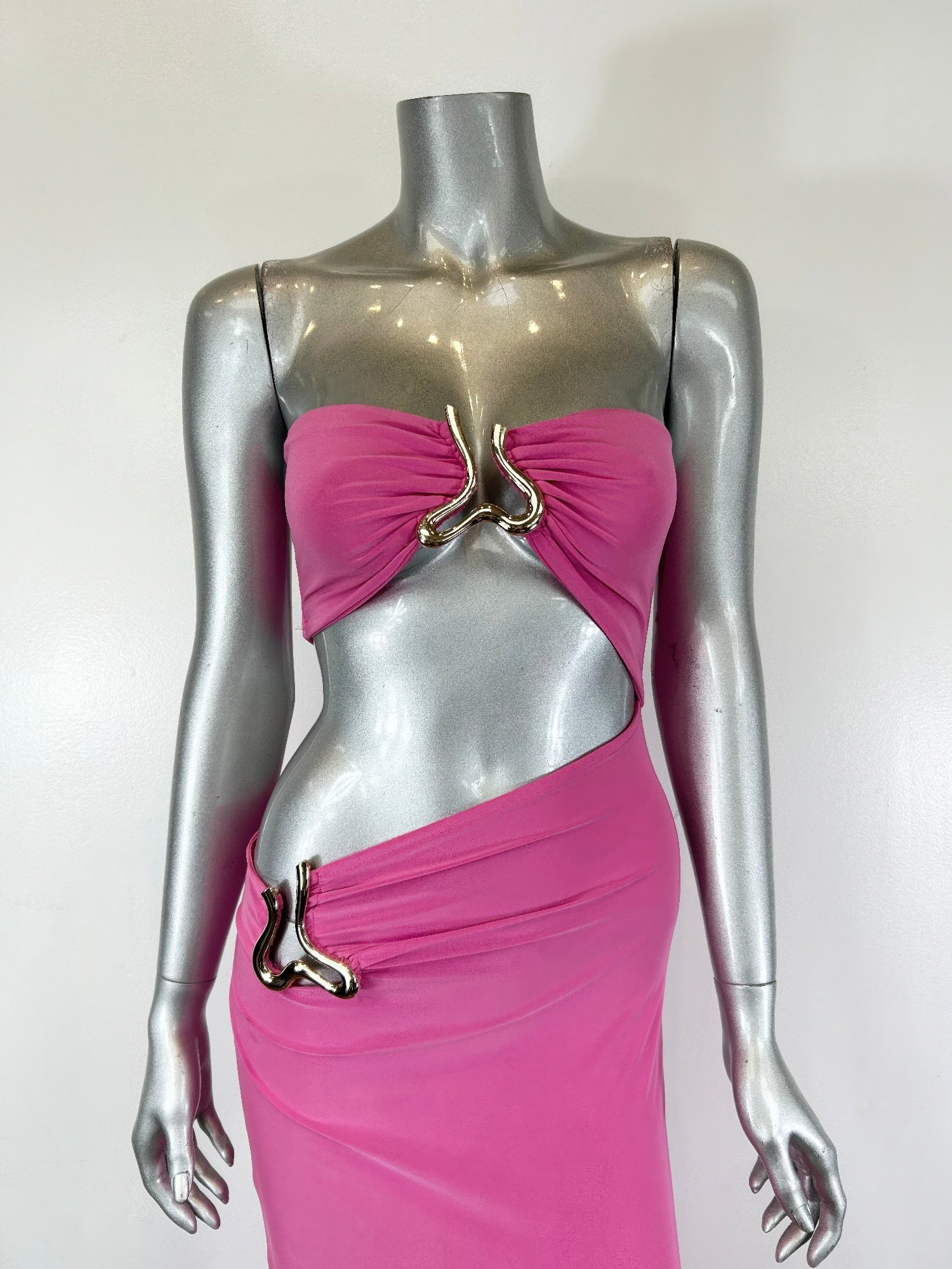 A Sharp Triangular Cutout Midi A Sharp Triangular Cutout Midi