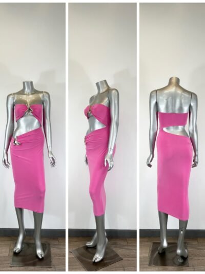 A Sharp Triangular Cutout Midi A Sharp Triangular Cutout Midi