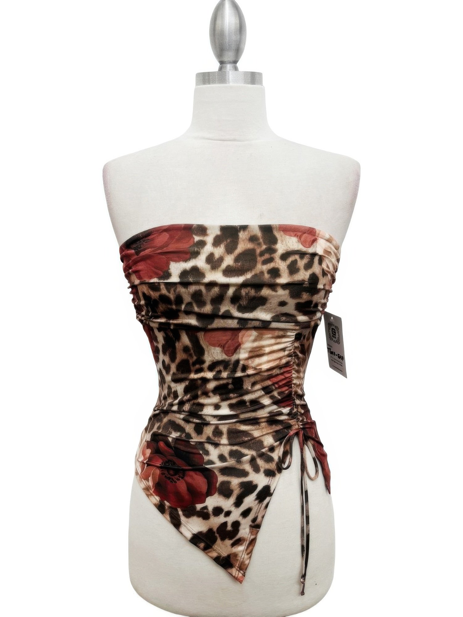 Savanna Rose Asymmetrical Tube Top Savanna Rose Asymmetrical Tube Top