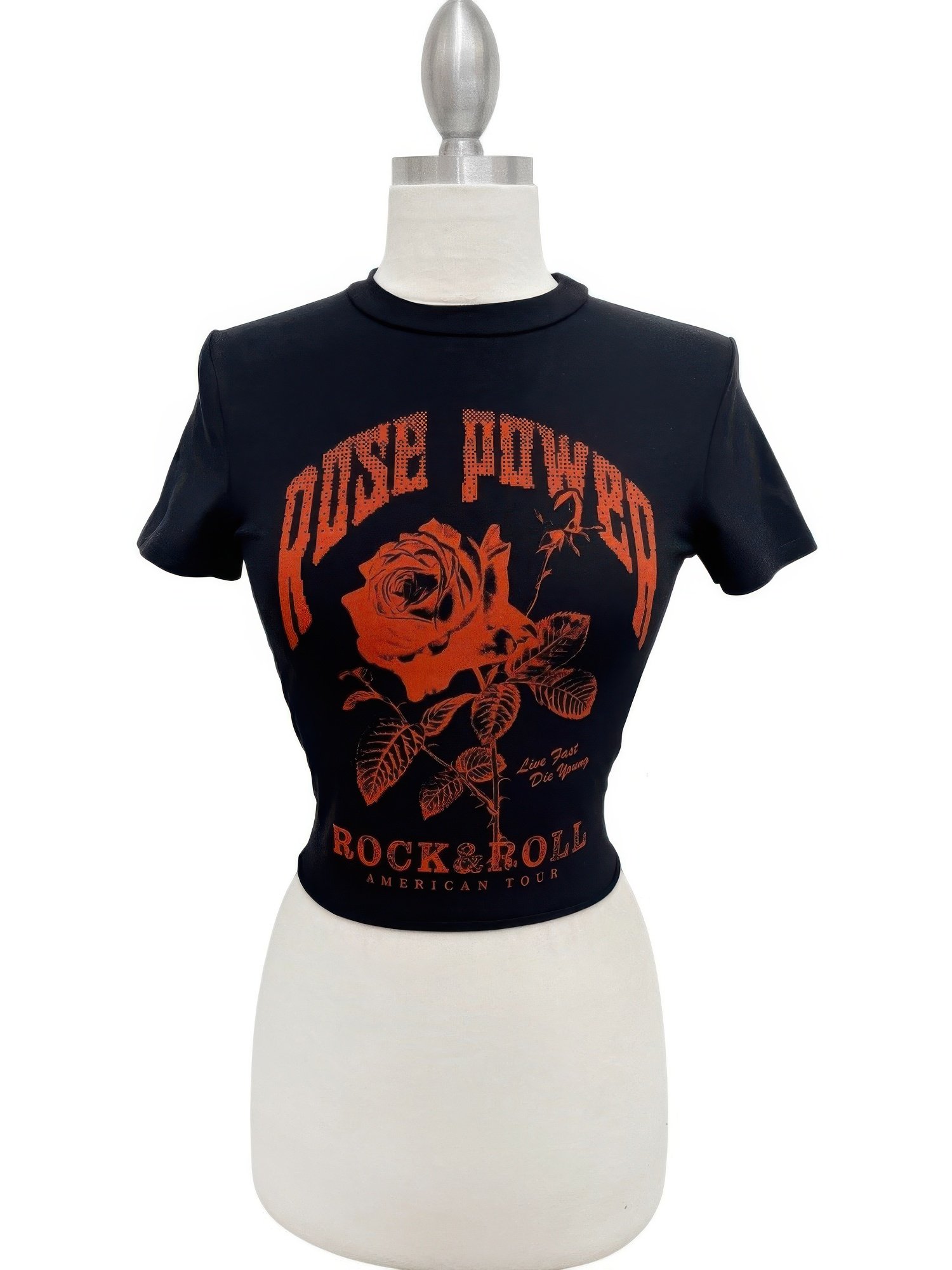 Rose Power Graphic Tee Rose Power Graphic Tee