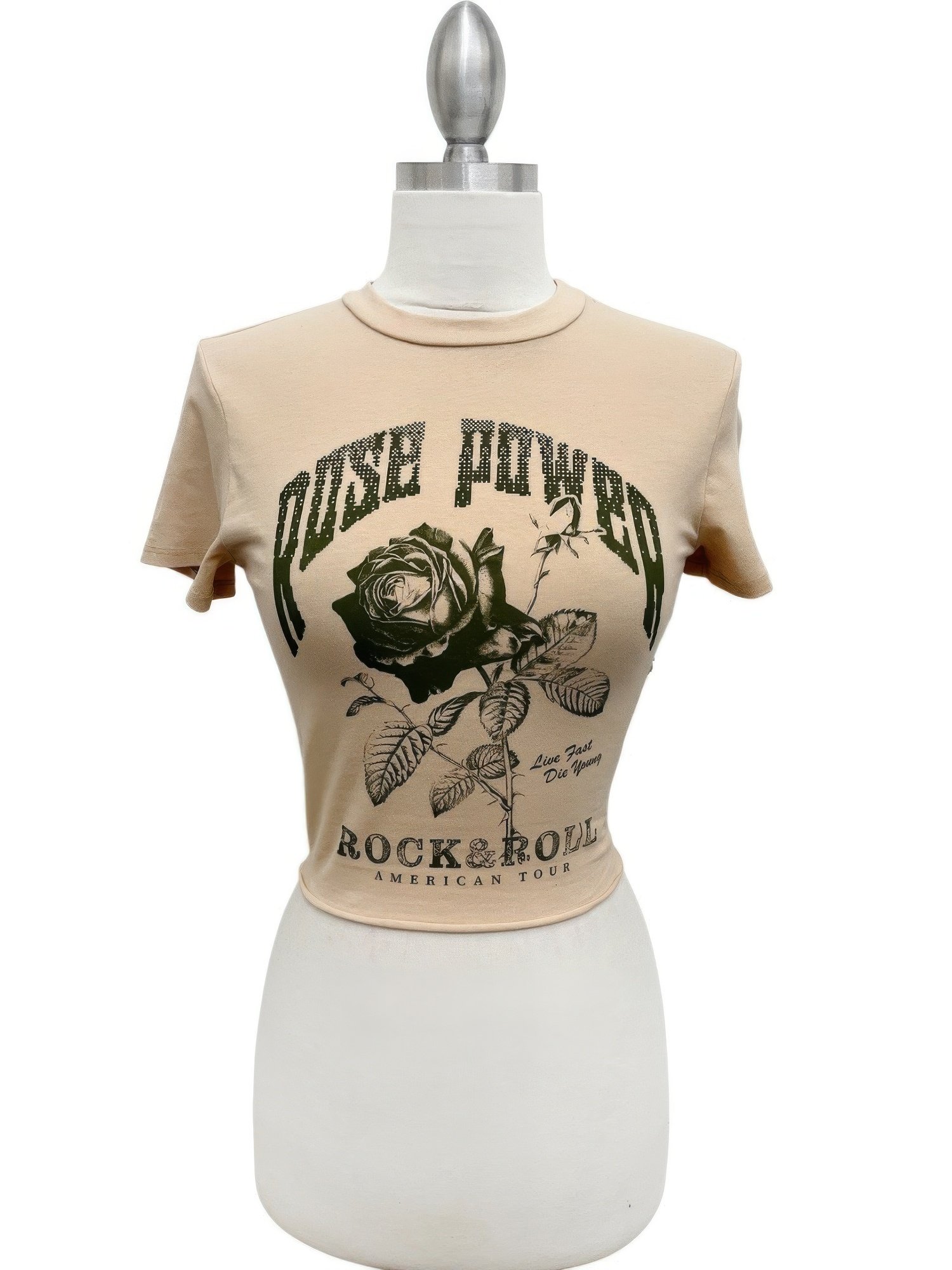 Rose Power Graphic Tee Rose Power Graphic Tee