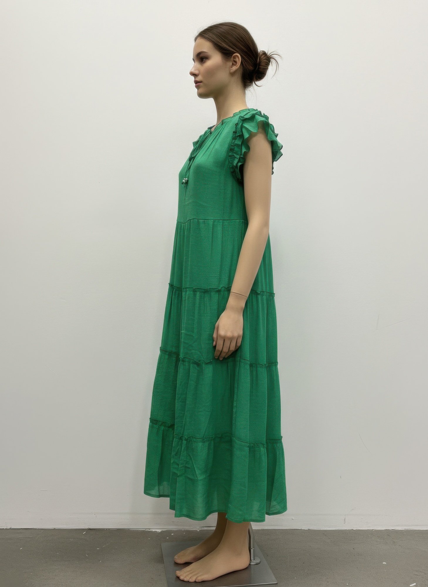Mlle Gabrielle Solid Cap Sleeve Dress Mlle Gabrielle Solid Cap Sleeve Dress