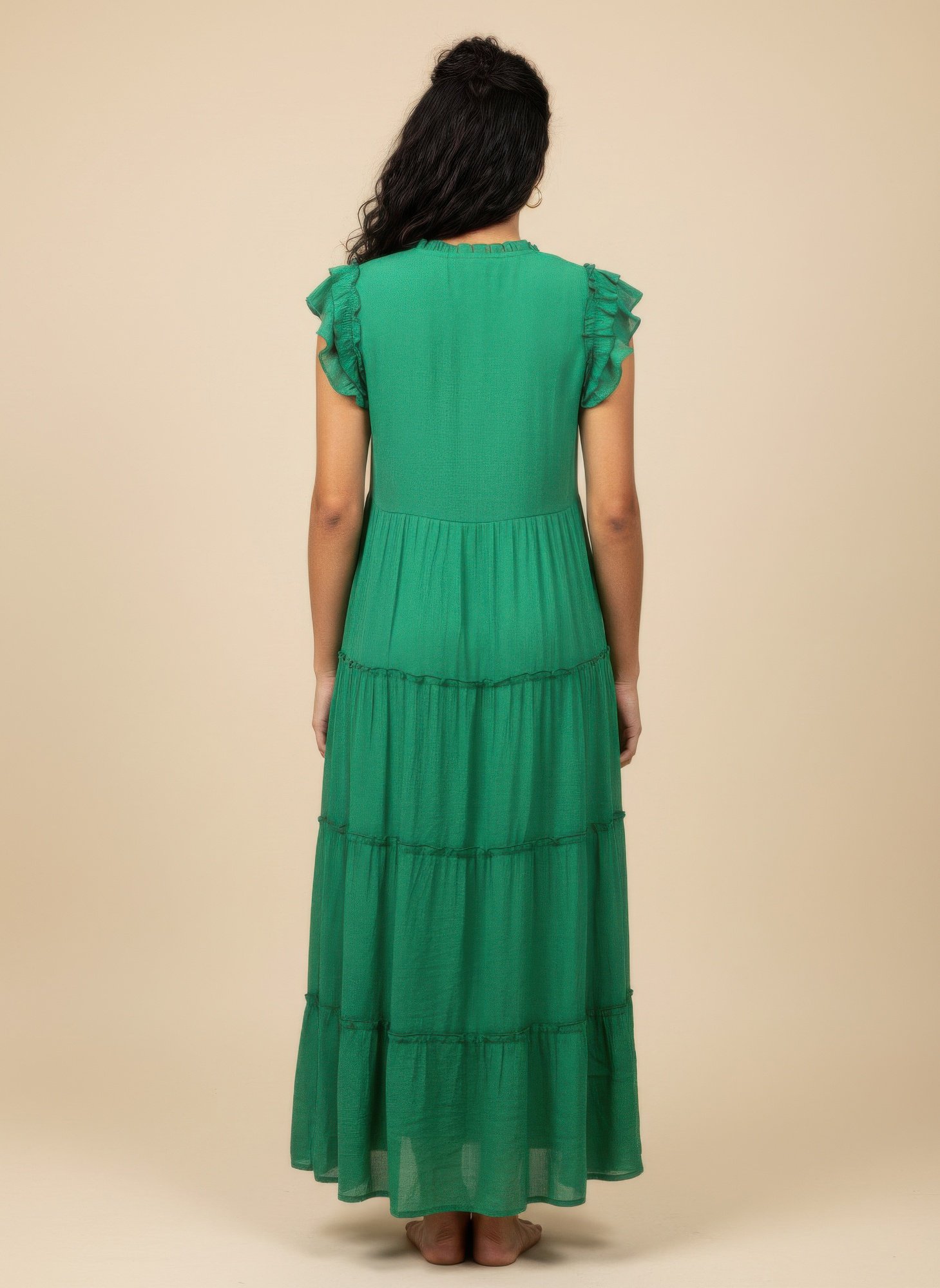 Mlle Gabrielle Solid Cap Sleeve Dress Mlle Gabrielle Solid Cap Sleeve Dress