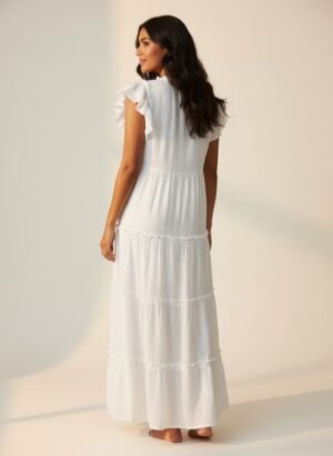 Mlle Gabrielle Solid Cap Sleeve Dress Mlle Gabrielle Solid Cap Sleeve Dress
