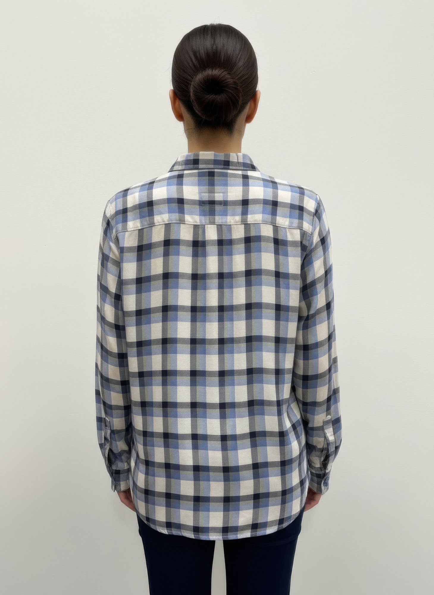 Erika Plaid Blouse Erika Plaid Blouse