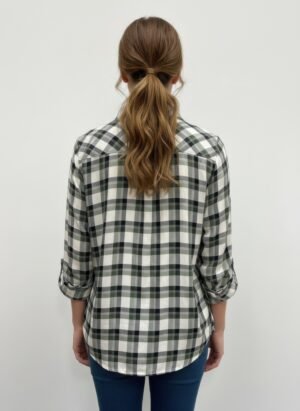 Erika Plaid Blouse Erika Plaid Blouse