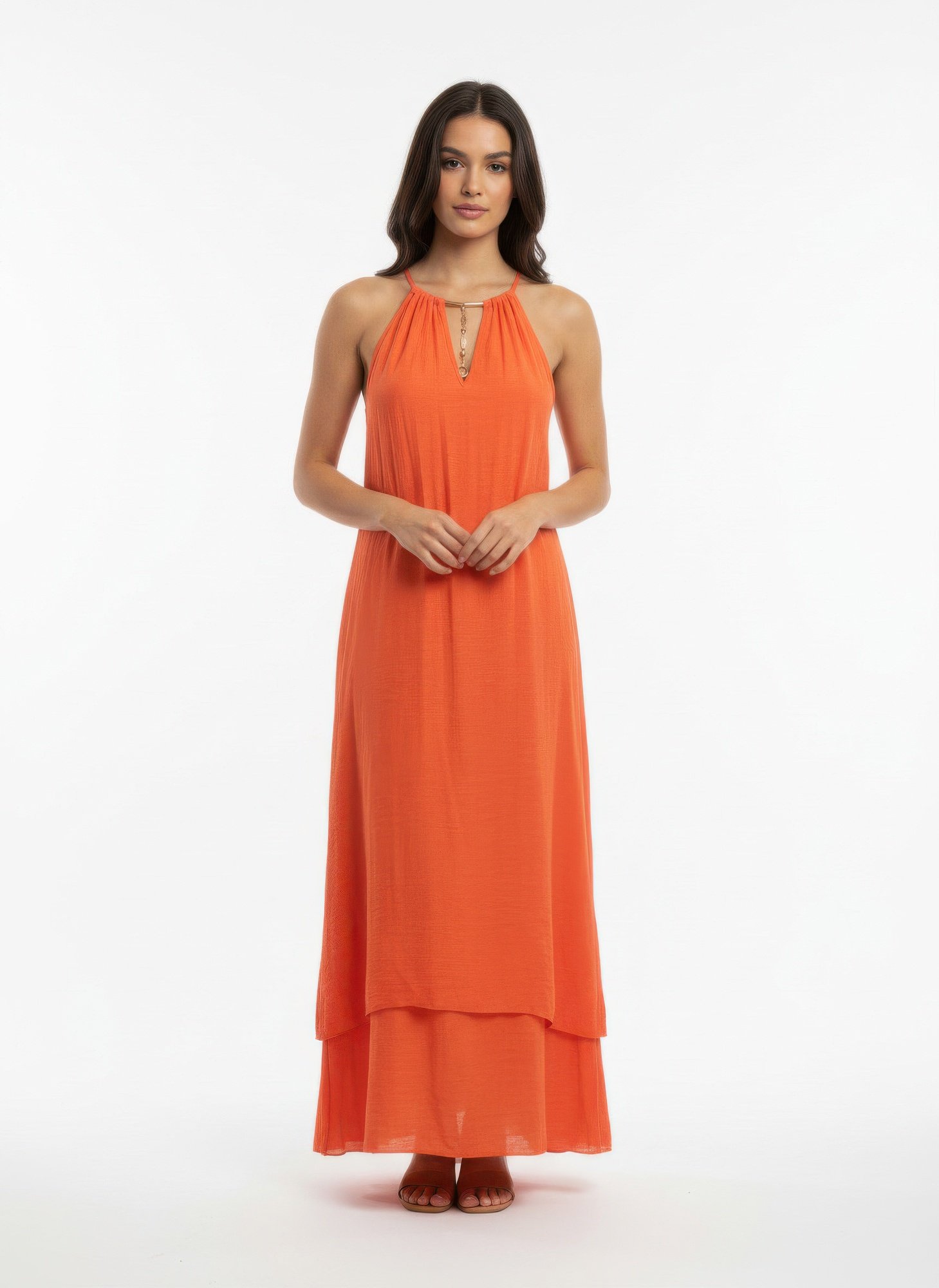 Mlle Gabrielle Solid Sleeveless Dress Mlle Gabrielle Solid Sleeveless Dress