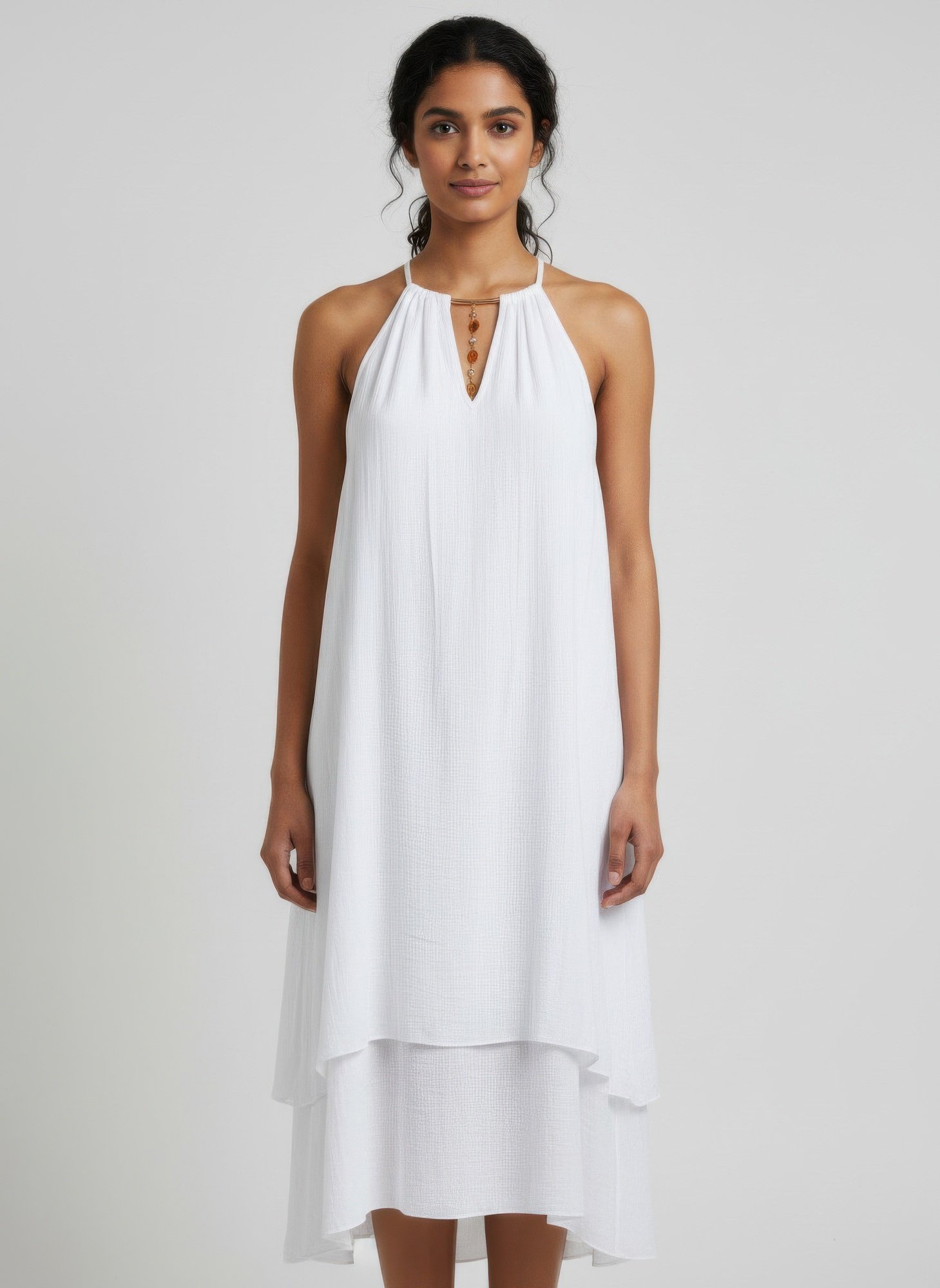 Mlle Gabrielle Solid Sleeveless Dress Mlle Gabrielle Solid Sleeveless Dress