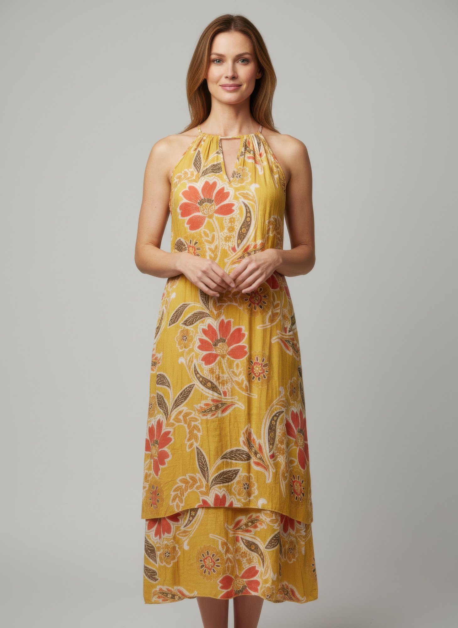 Mlle Gabrielle Floral Sleeveless Dress Mlle Gabrielle Floral Sleeveless Dress
