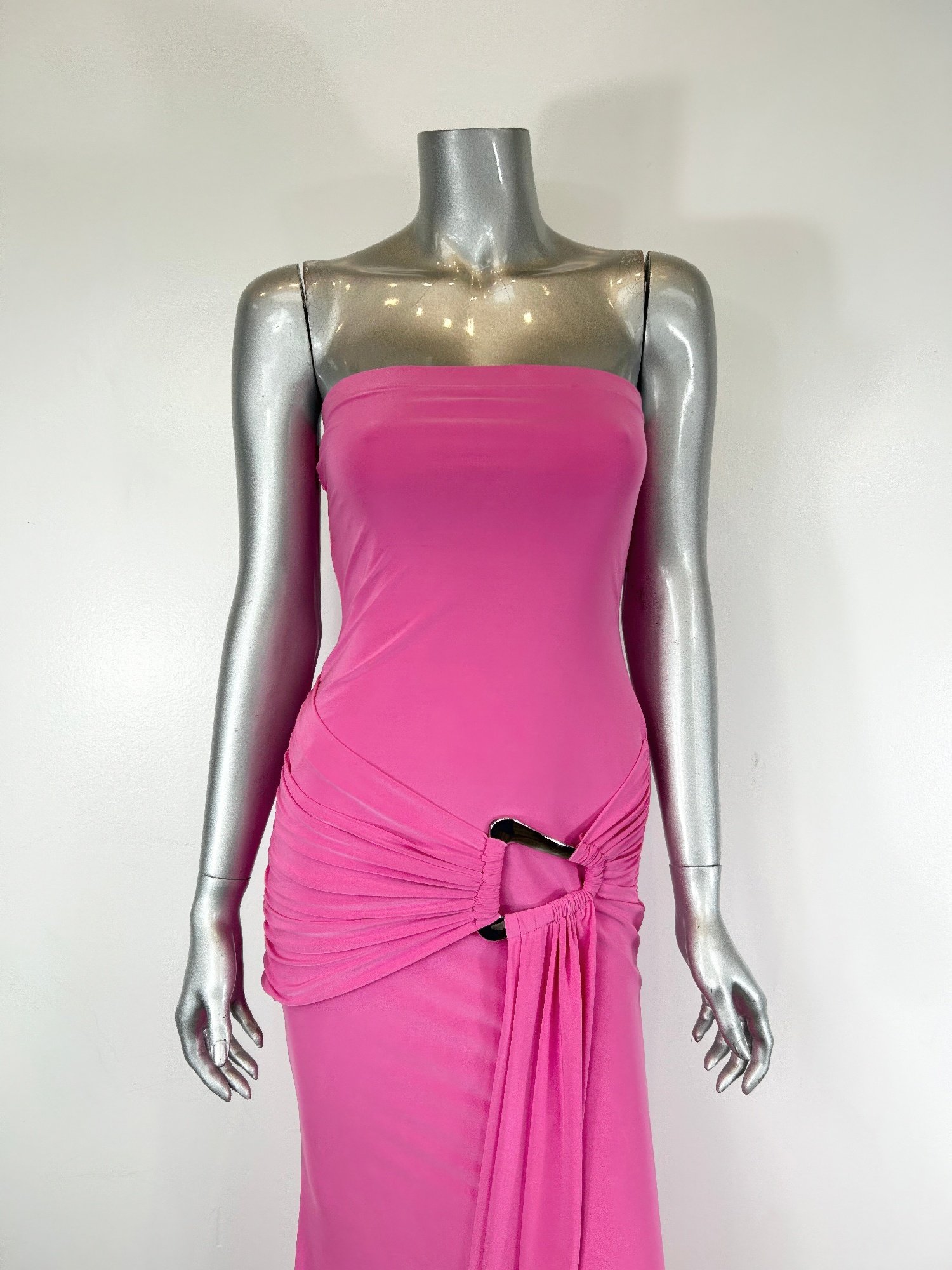 Modern Take On Draped Grecian Styles Maxi Dress Modern Take On Draped Grecian Styles Maxi Dress