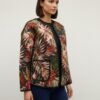Onque Casual Printed Reversible Jacket