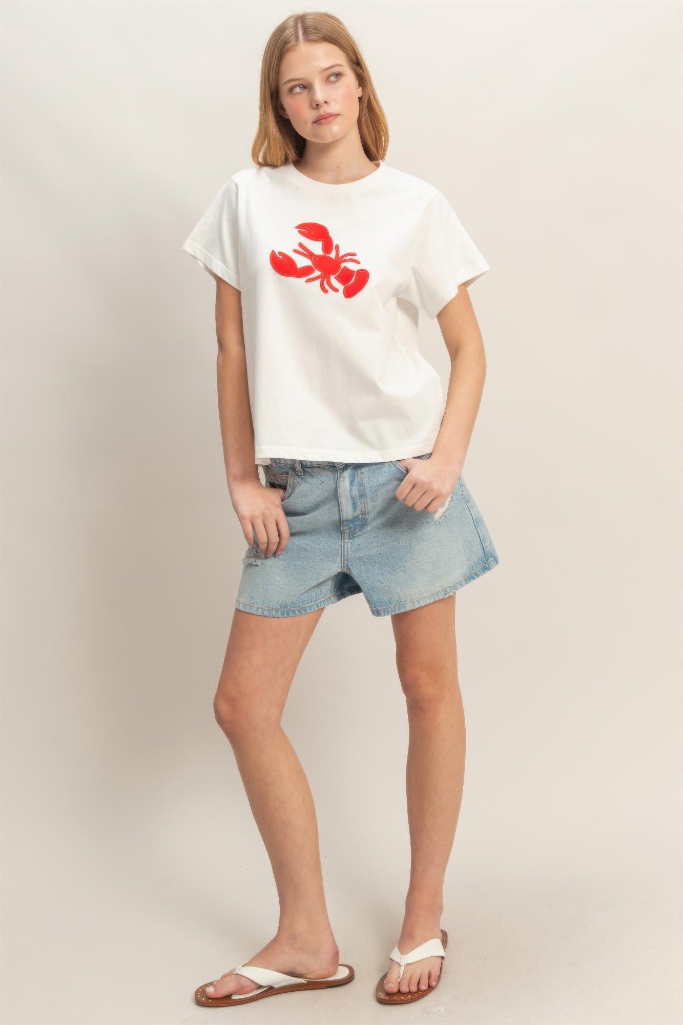 Lobster Patch Tee Lobster Patch Tee - Image 2