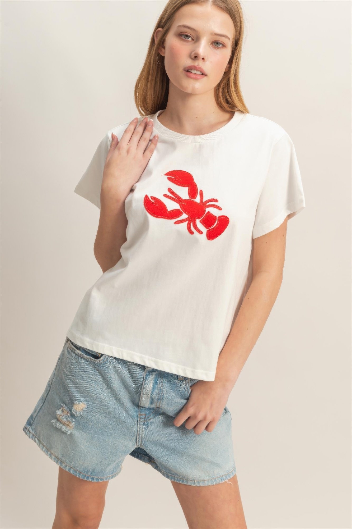Lobster Patch Tee Lobster Patch Tee - Image 5