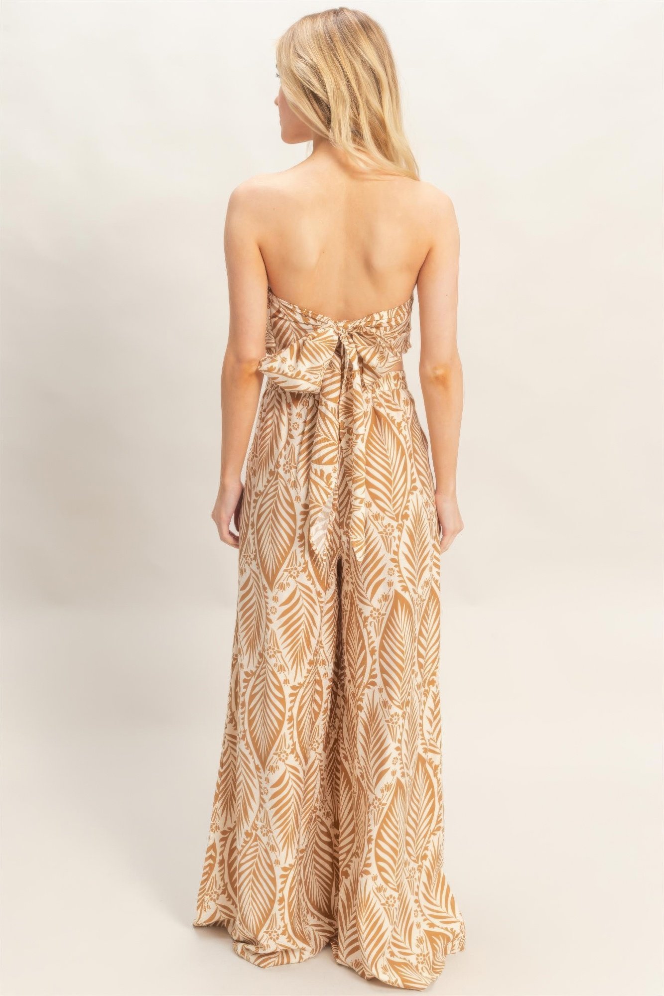 Strapless Top & Pant Print Set Strapless Top & Pant Print Set - Image 10