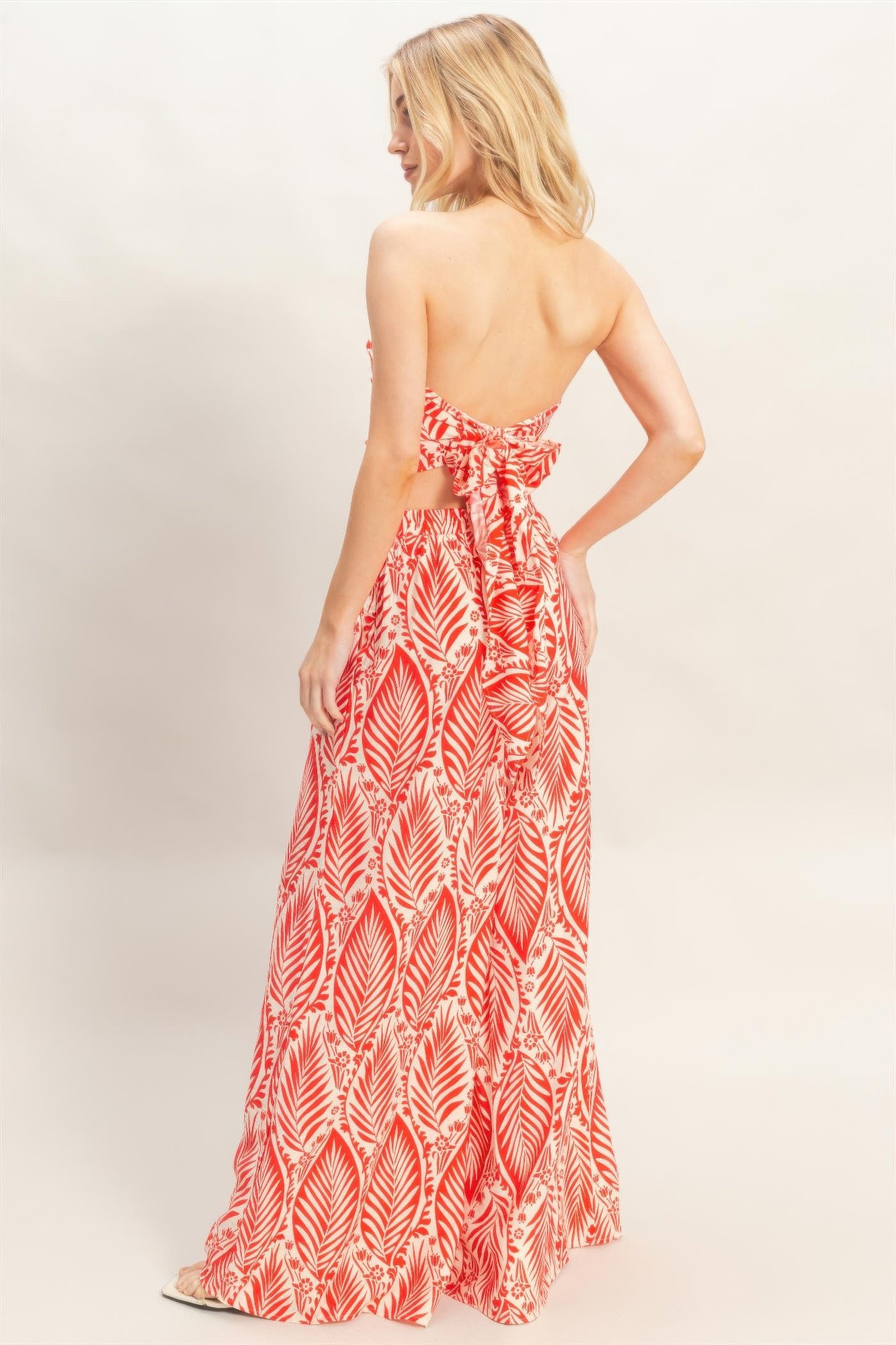 Strapless Top & Pant Print Set Strapless Top & Pant Print Set - Image 25