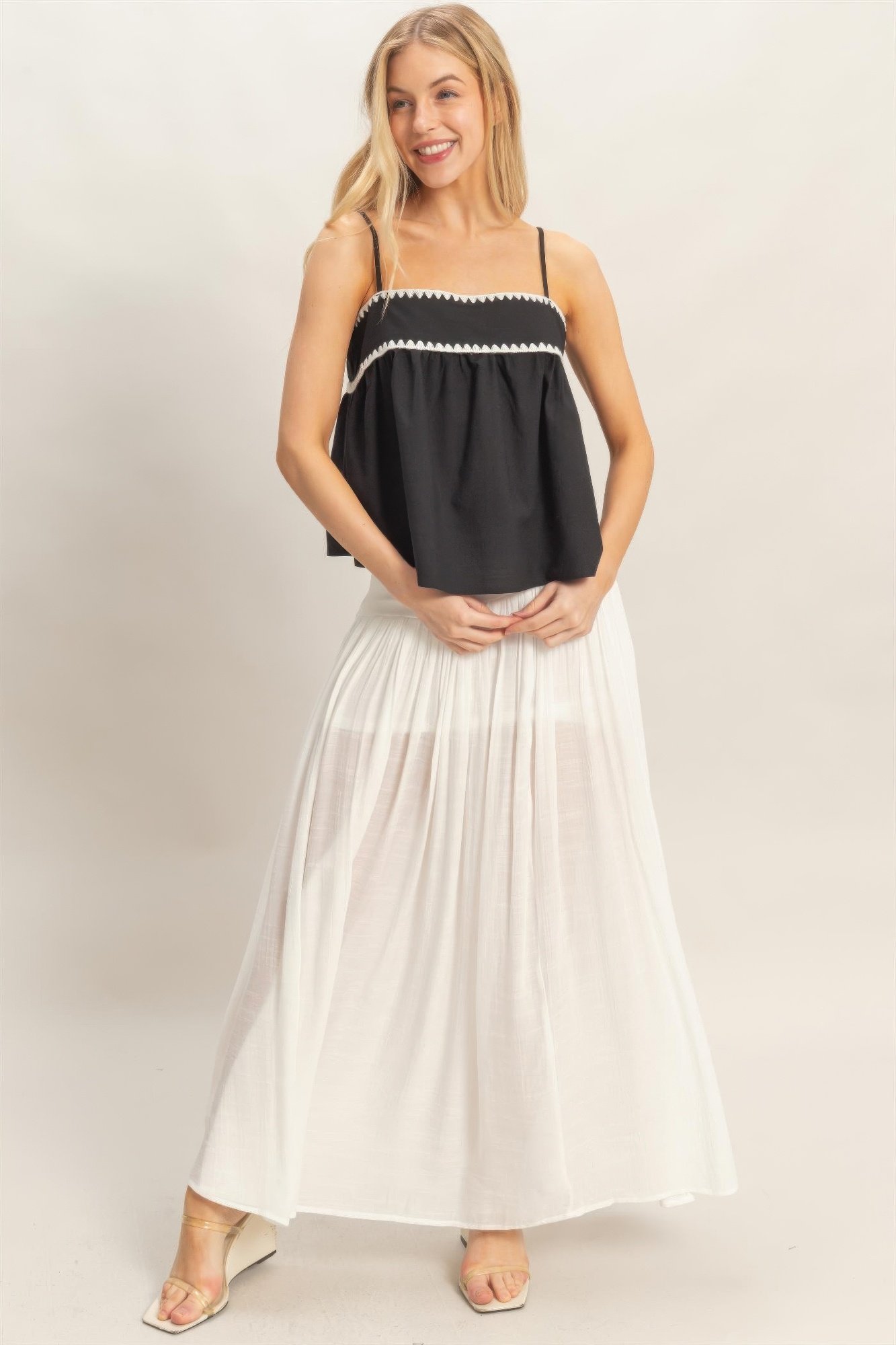 Sleeveless Babydoll Top Sleeveless Babydoll Top - Image 14
