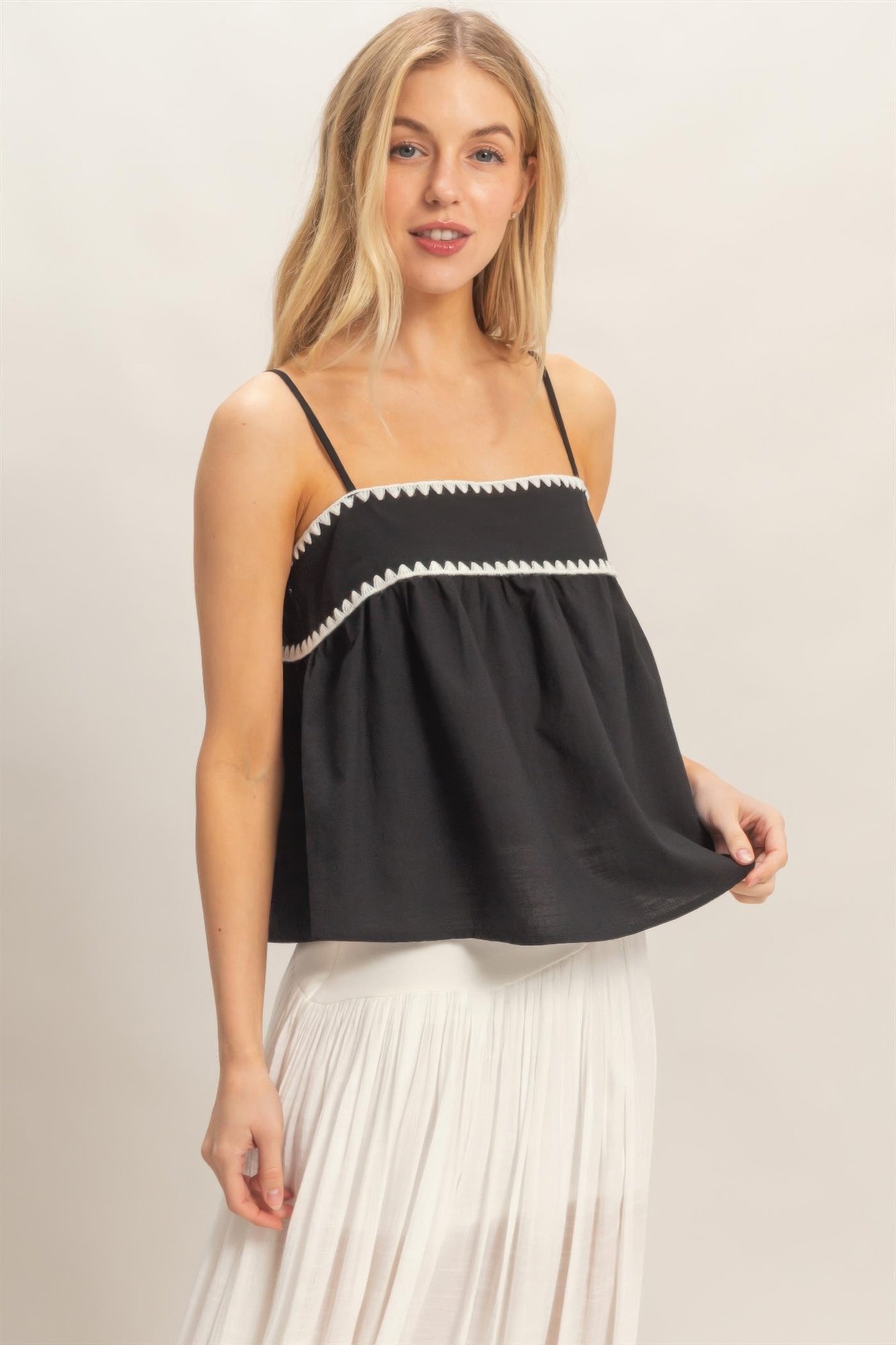 Sleeveless Babydoll Top Sleeveless Babydoll Top - Image 15