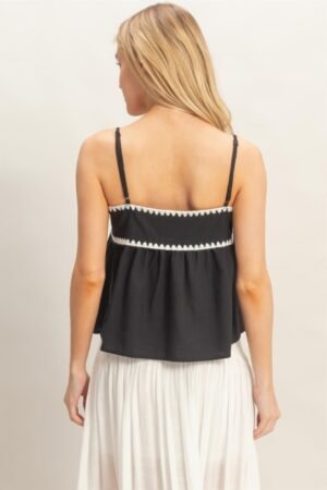 Sleeveless Babydoll Top Sleeveless Babydoll Top