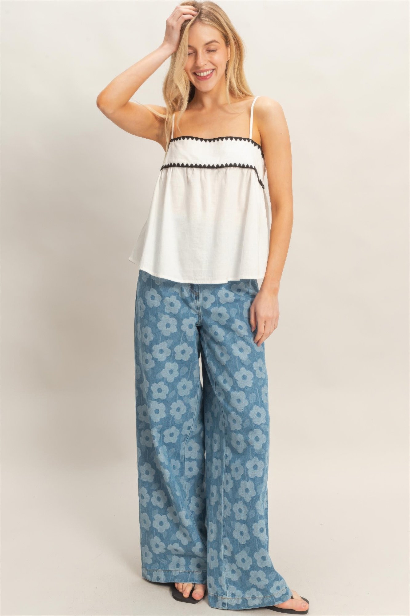 Sleeveless Babydoll Top Sleeveless Babydoll Top - Image 9