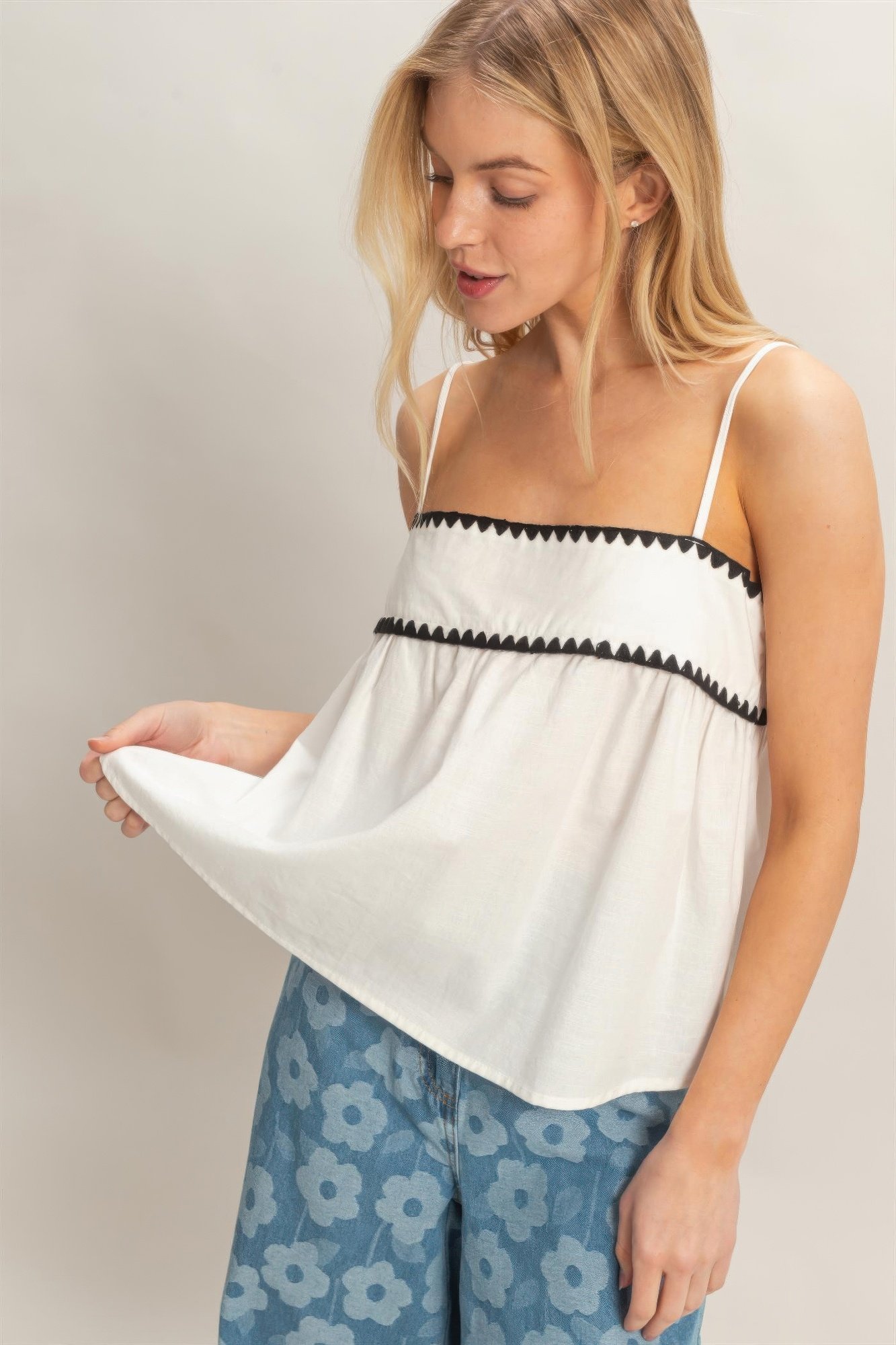 Sleeveless Babydoll Top Sleeveless Babydoll Top - Image 10