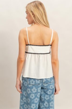 Sleeveless Babydoll Top Sleeveless Babydoll Top