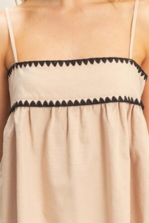 Sleeveless Babydoll Top Sleeveless Babydoll Top