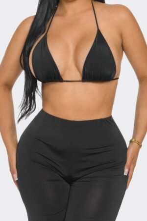 Bra Top And Pants And Bandana Set Bra Top And Pants And Bandana Set