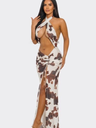 Wild Heat Cutout Maxi Dress Wild Heat Cutout Maxi Dress