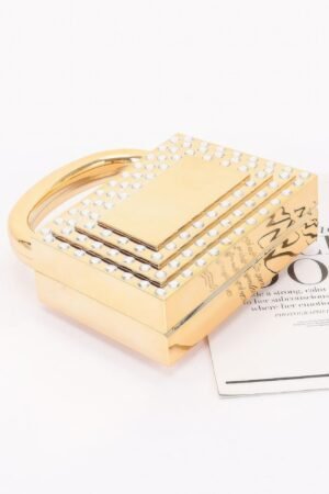 Metallic Acrylic Evening Clutch Metallic Acrylic Evening Clutch