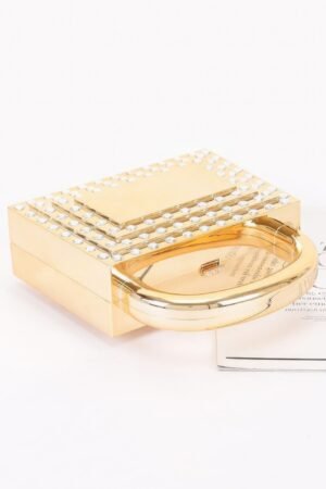 Metallic Acrylic Evening Clutch Metallic Acrylic Evening Clutch