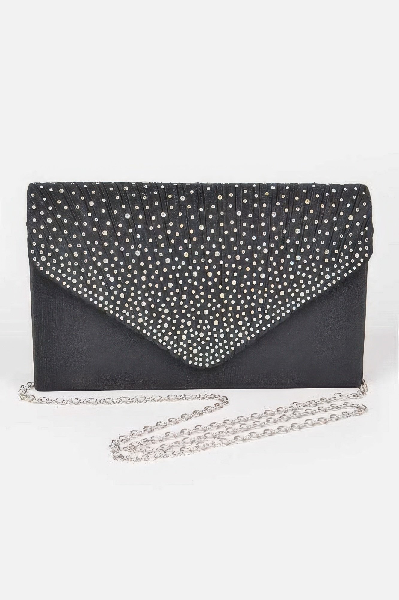 Rhinestone Satin Party Clutch Rhinestone Satin Party Clutch
