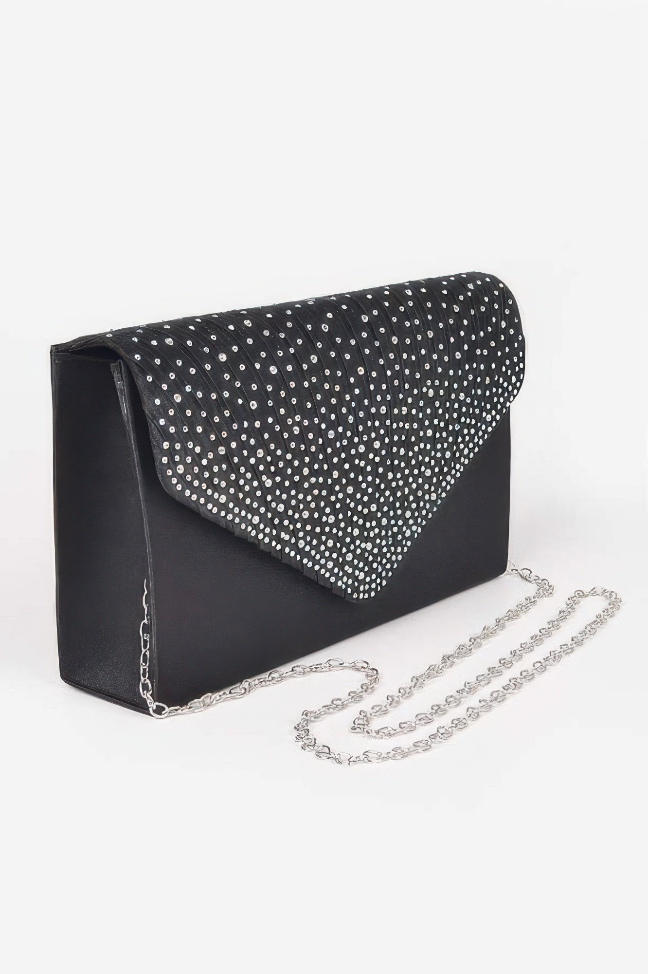 Rhinestone Satin Party Clutch Rhinestone Satin Party Clutch