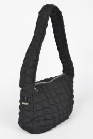 Embossed Cotton Shoulder Bag Embossed Cotton Shoulder Bag