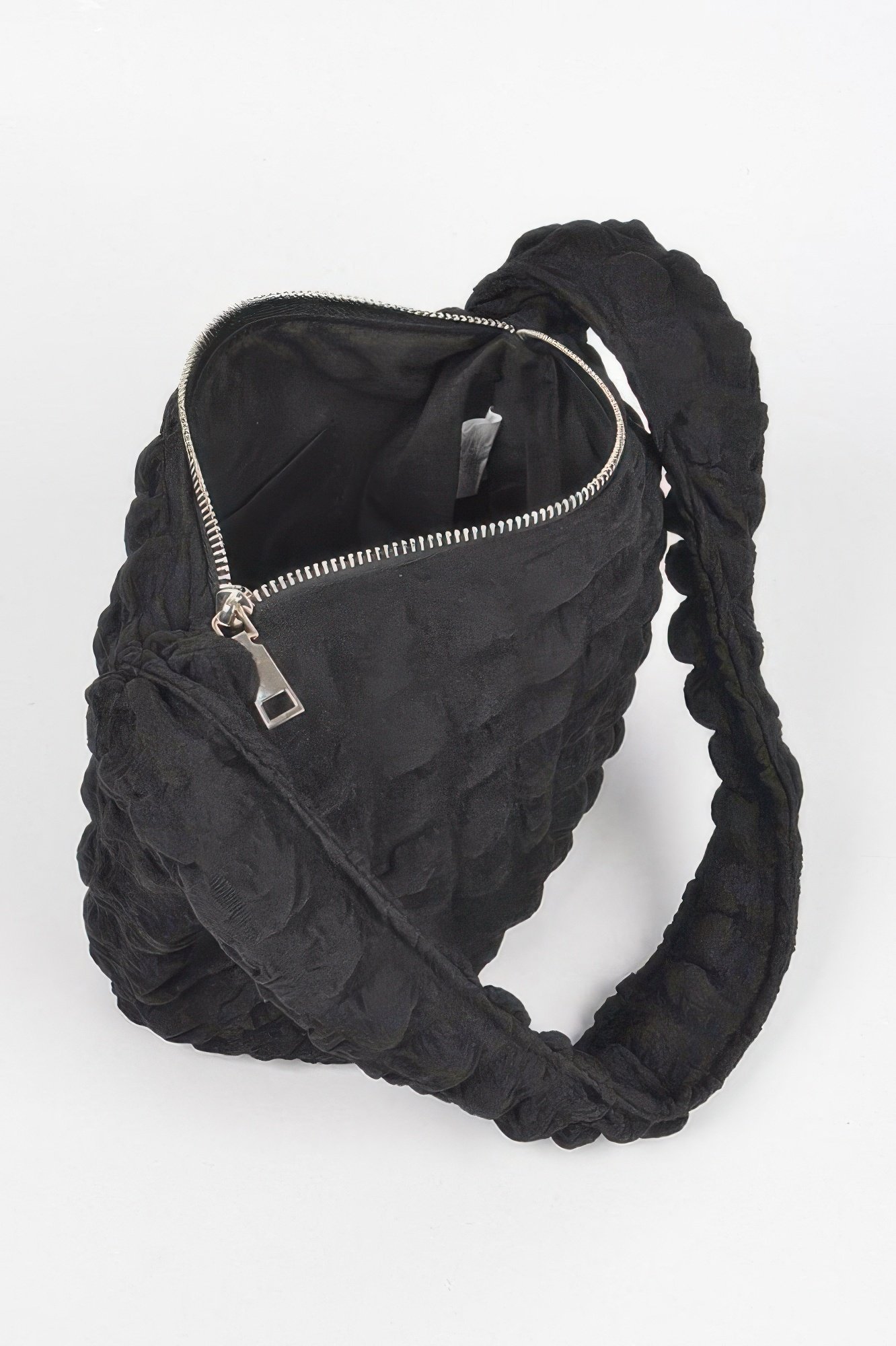 Embossed Cotton Shoulder Bag Embossed Cotton Shoulder Bag