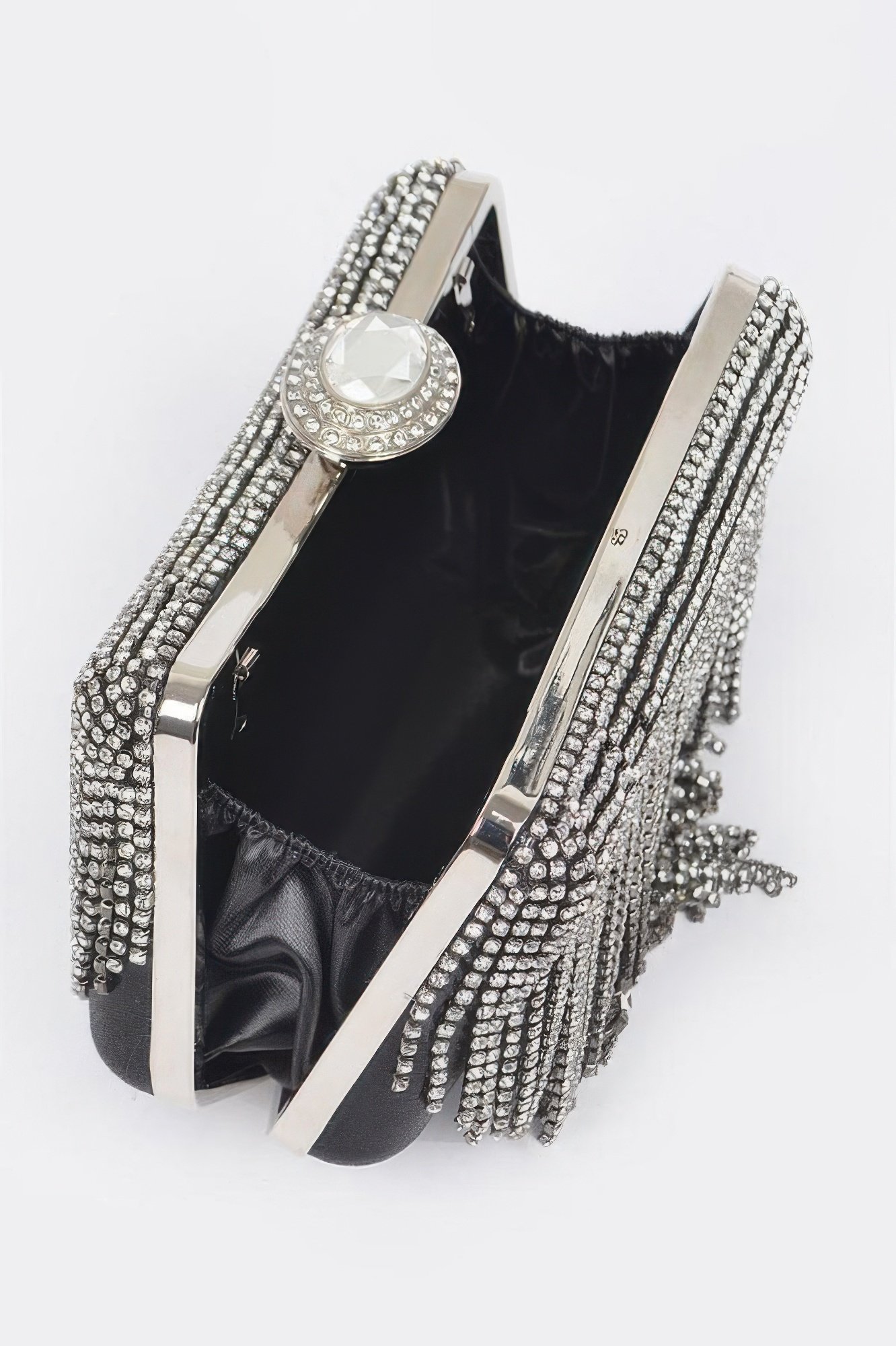 Rhinestone Fringe Party Cluth Rhinestone Fringe Party Cluth