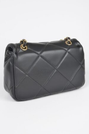 Wide Quilted Shoulder Bag Wide Quilted Shoulder Bag