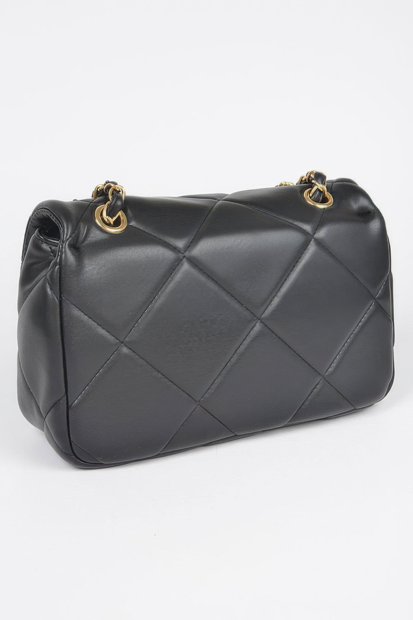 Wide Quilted Shoulder Bag Wide Quilted Shoulder Bag