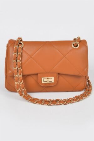 Wide Quilted Shoulder Bag Wide Quilted Shoulder Bag