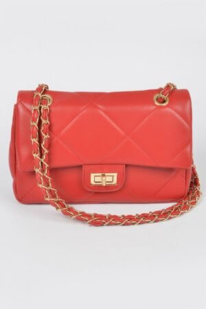 Wide Quilted Shoulder Bag Wide Quilted Shoulder Bag