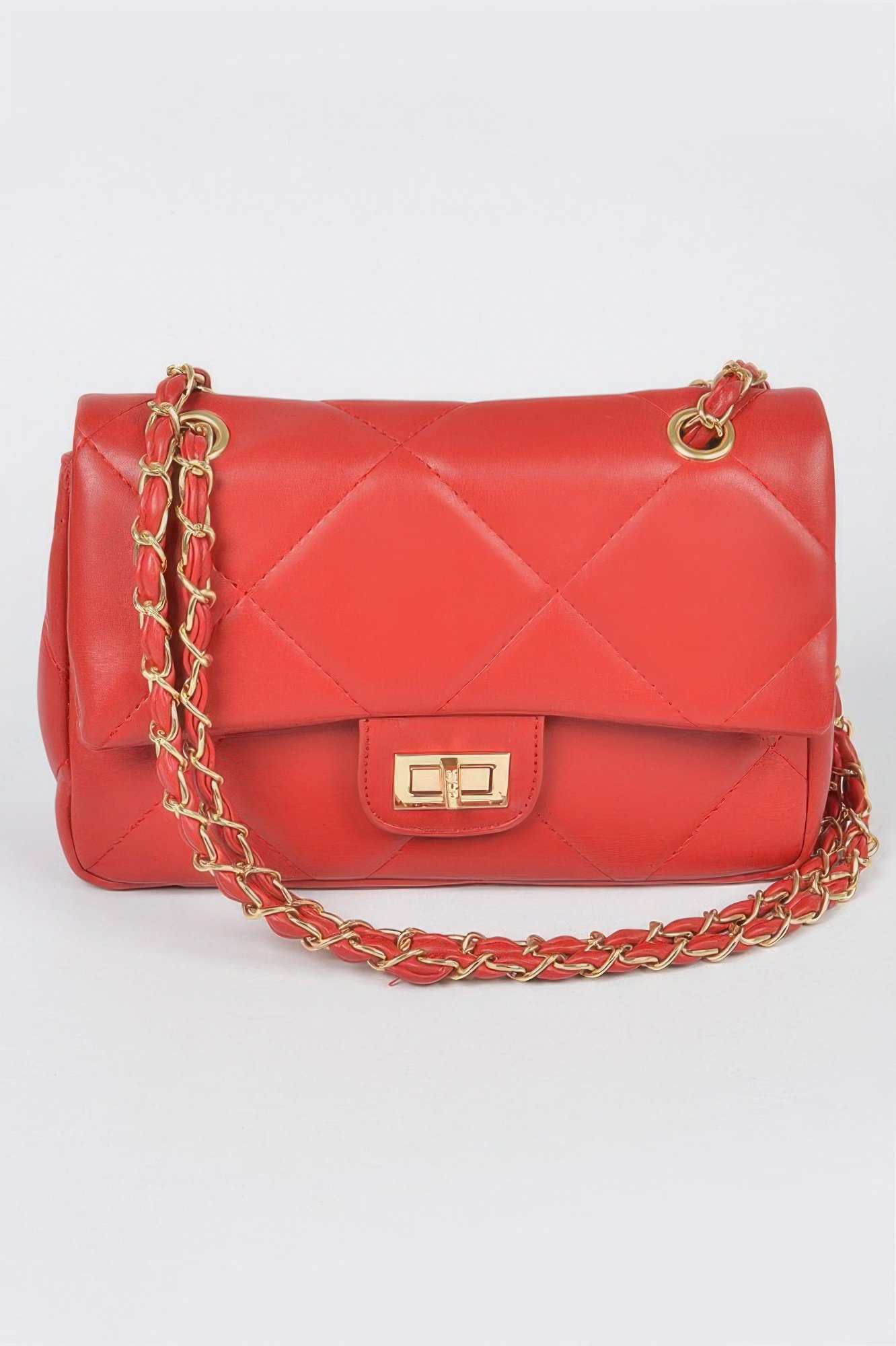 Wide Quilted Shoulder Bag Wide Quilted Shoulder Bag