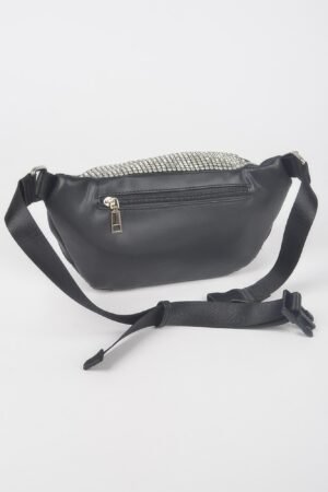 Rhinestone Mesh Fanny Pack
