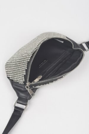 Rhinestone Mesh Fanny Pack