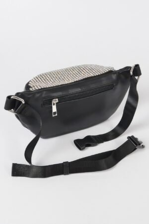 Rhinestone Mesh Fanny Pack