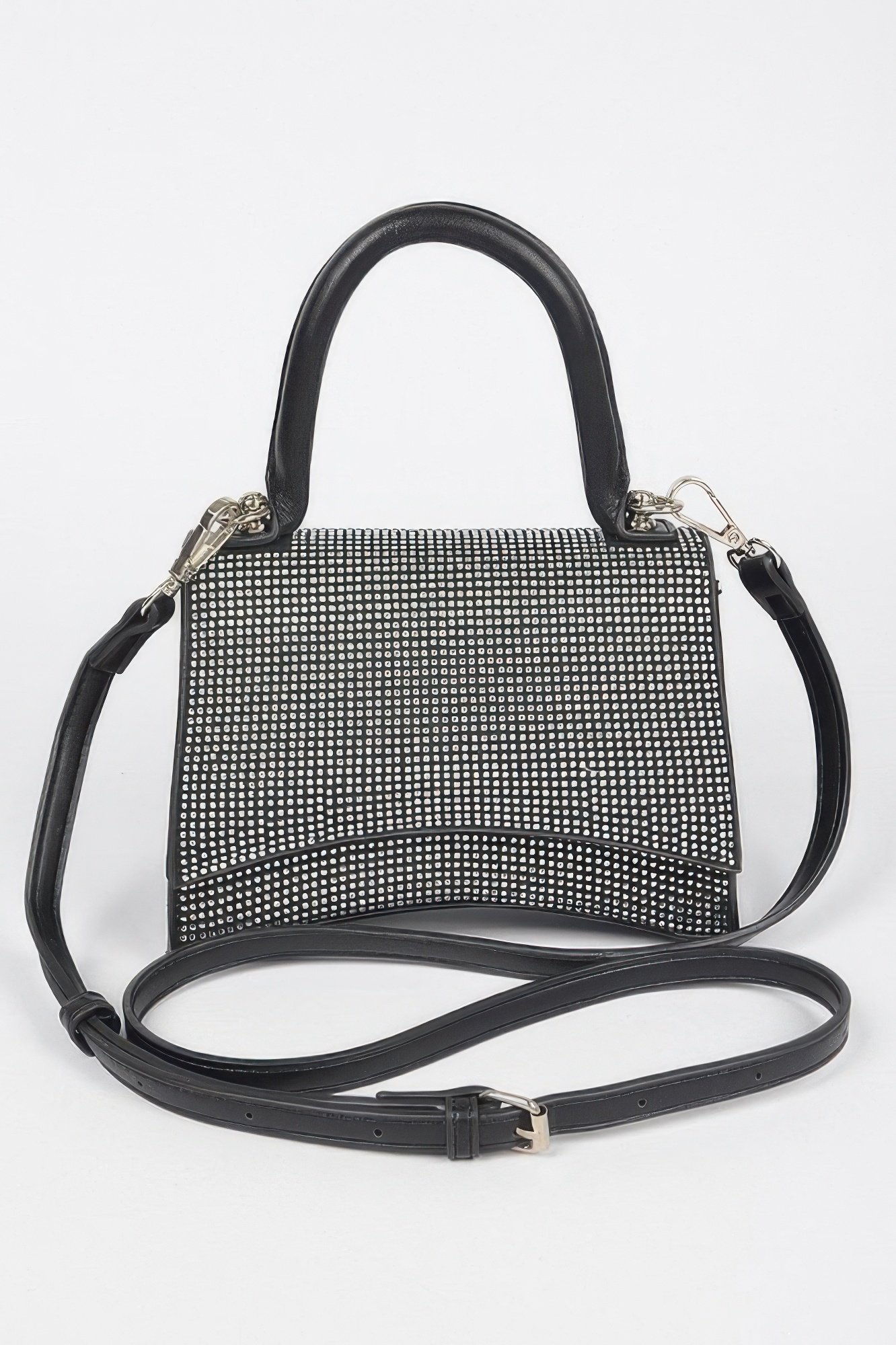 Rhinestone Evening Top Handle Bag Rhinestone top handle evening bag