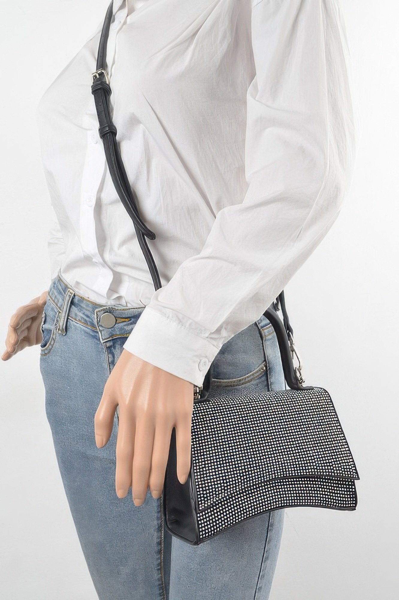 Rhinestone Evening Top Handle Bag Rhinestone Evening Top Handle Bag