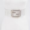 Metal Buckle Clear Belt