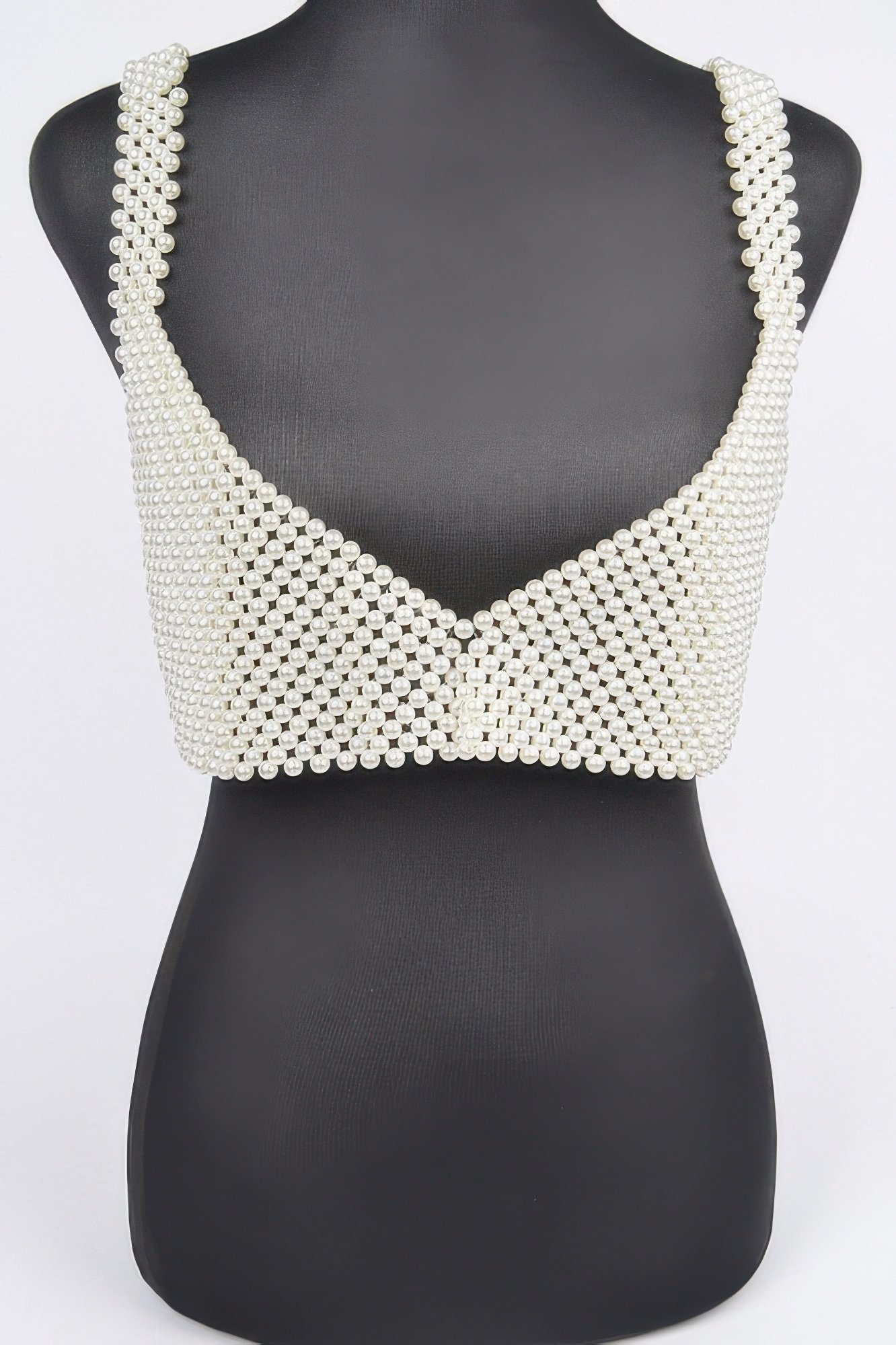 Faux Pearl Bralette Faux Pearl Bralette