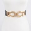 Twist Link Cuff Elastic Belt