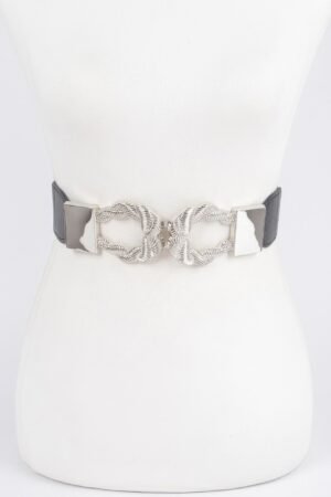 Twist Link Cuff Elastic Belt