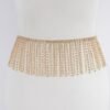 Rhinestone Curtain Belt